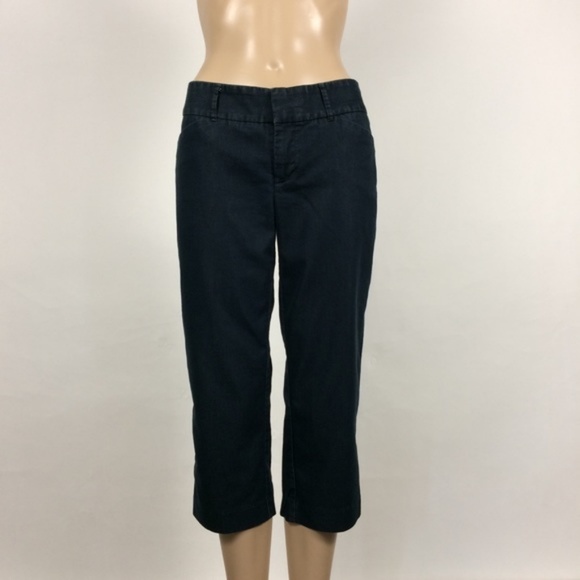 Mossimo Dark Wash Stretch Denim Capris - Picture 4 of 7